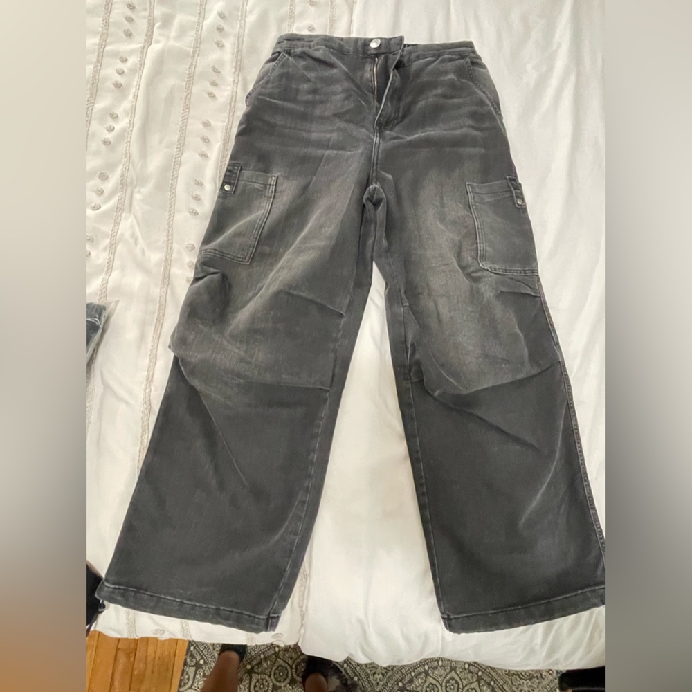 Grey Washed Jeans